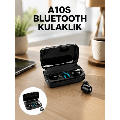 TWS A10s Bluetooth 5.0 Kulaklık – Yüksek Ses Kalitesi, Ergonomik, Uzun Pil Ömürlü Yeni Nesil