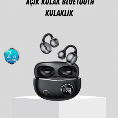 Açık Kulak Bluetooth Kulaklık 5.4 APTX Destekli Ergonomik Tasarım