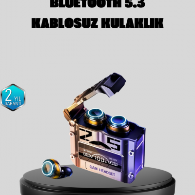 Bluetooth 5.3 Kablosuz Kulaklık – Ultra HD Ses Kalitesi, Gürültü Engelleme