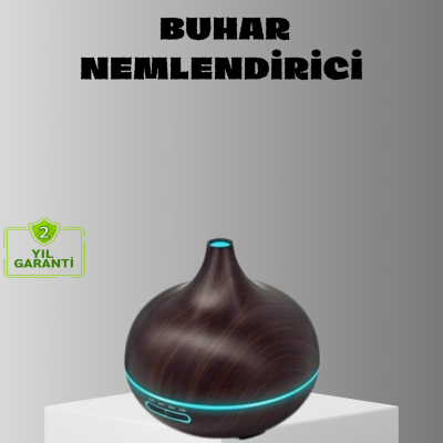Aromaterapi Difüzörü 550 ml Ultrasonik Nemlendirici Otomatik Kapanma Özellikli