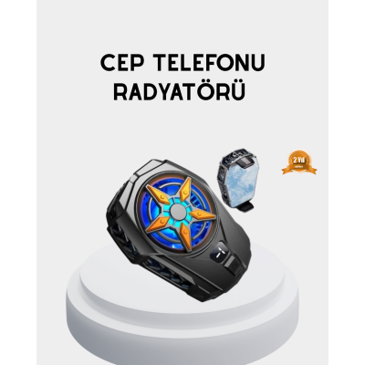 Yarı İletken Cep Telefonu Radyatörü 2 Hız Kademeli Dijital Ekranlı