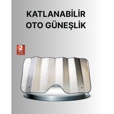 Katlanabilir Araba Güneşliği – UV Işınlarına Karşı Maksimum Koruma