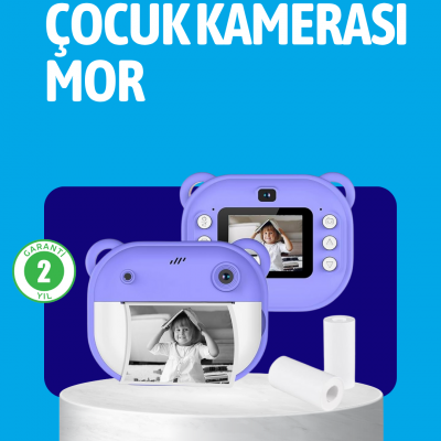 Anında Baskı Özellikli Çocuk Kamerası