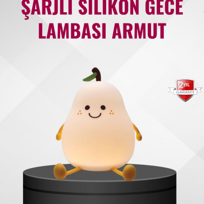 Armut Gece Lambası USB Şarjlı Ayarlanabilir LED Işık