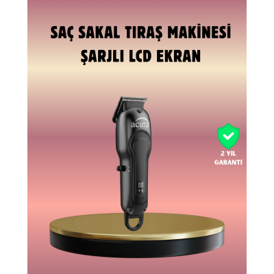Evde ve Profesyonel Kullanıma Uygun Turbo Modlu Tıraş Makinesi