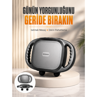 Fonksiyonlu Şarjlı Masaj Aleti 6 Başlık 2000 mAh Ergonomik Gövde