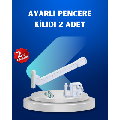 Pencere Güvenlik Kilidi Açılma Sınırlayıcı Aparat 2 Adet