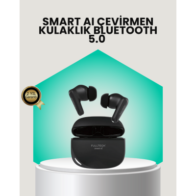 135 Dilde Gerçek Zamanlı Çeviri Özellikli TWS Bluetooth Kulaklık