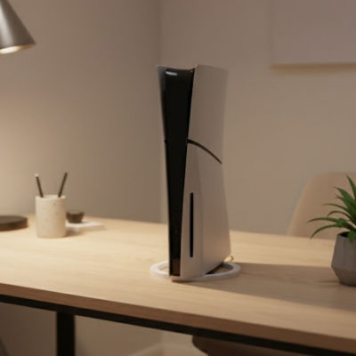 Oyun Konsolu Tutucu Şık ve Minimal Masa Üstü Stand