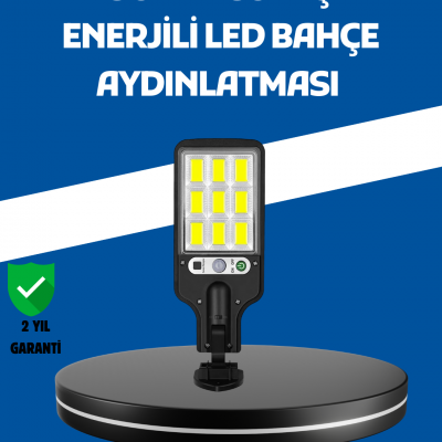 Hareket Algılamalı Dış Mekan Lamba Konforlu Aydınlatma