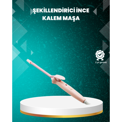 9mm İnce Bukle Maşası Afro ve Sık Bukleler İçin Uygun