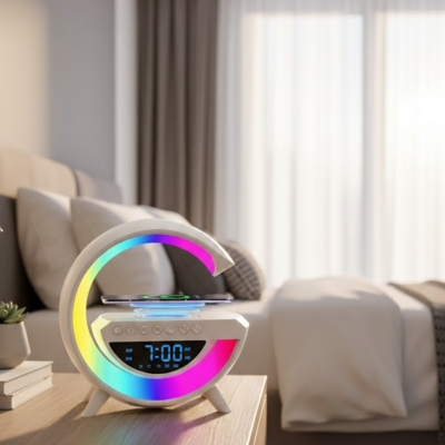 Kablosuz Bluetooth Hoparlör RGB Aydınlatmalı Çoklu Medya Destekli
