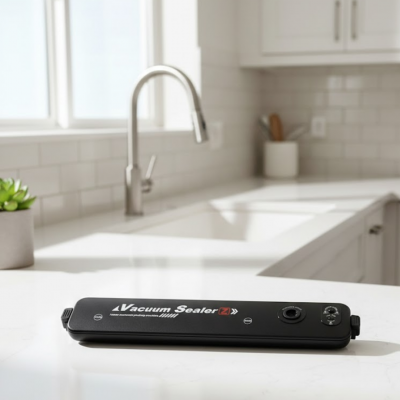 Gıdaları Uzun Süre Koruyan Ev Tipi Vakumlama ve Yapıştırma Makinesi