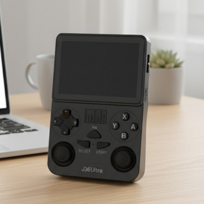 Wi-Fi Özellikli Taşınabilir Retro Oyun Konsolu Analog Joystickli