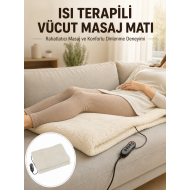 Vücut Masaj Matı Isı Terapili ve Çok Bölgeli Masaj Yeni Nesil