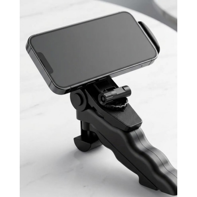Katlanabilir Mini Telefon Tripodu Masaüstü Telefon Standı 360 Derece Ayarlanabilir