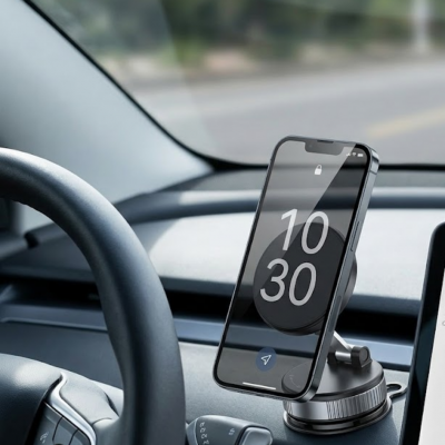 Güçlü Mıknatıslı Araç Telefon Tutucu 360 Derece Döner Stand