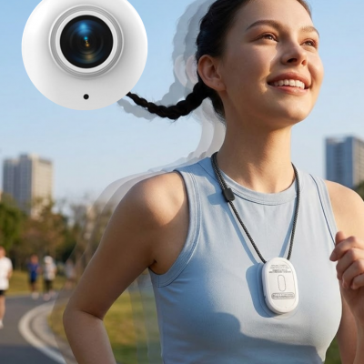 Manyetik Sabitlemeli 1080P Spor Kamera Geniş Açı Lens ve Mobil Bağlantı Özellikli