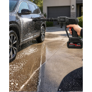 Şarjlı Basınçlı Oto Yıkama Tabancası Kablosuz Taşınabilir Araç Yıkama Makinesi