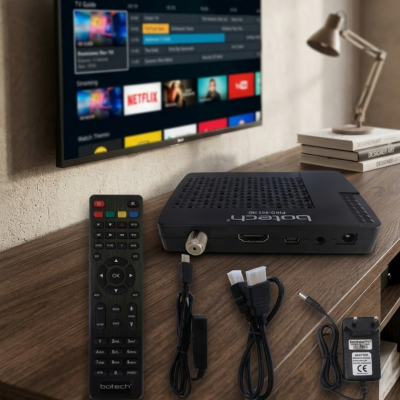 Full HD Uydu Alıcısı HDMI USB Girişli Yüksek Çözünürlüklü Dijital Yayın Cihazı