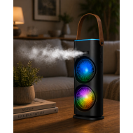 Çift Fanlı Nemlendiricili Masaüstü Soğutucu USB Girişli Sessiz Serinletici