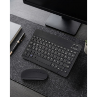 Bluetooth Klavye Mouse Seti Taşınabilir Wireless Bilgisayar Aksesuarı