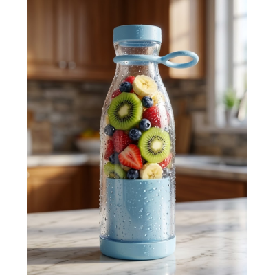 Taşınabilir Blender 380 ml USB Şarjlı Meyve Karıştırıcı Kolay Temizlenebilir