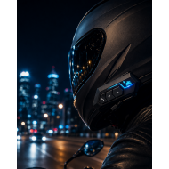 Bluetooth Motosiklet Kask Kulaklığı Mikrofonlu Kablosuz Sürüş Intercomu