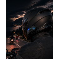 Şarjlı Bluetooth Kask Kulaklığı Navigasyon ve Müzik Destekli