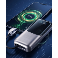 Type C ve Lightning Destekli Yüksek Kapasiteli Powerbank 13000 mAh