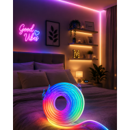 USB Girişli RGB Neon Şerit Led TV Oda Masa Dekor Işığı