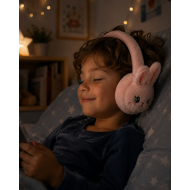 Kablosuz Peluş Bluetooth Kulaklık Mikrofonlu TF Kart Destekli Tasarım