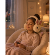 Peluş Bluetooth Kulaküstü Kulaklık Mikrofonlu Kablosuz Müzik Kulaklığı