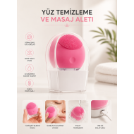 Yüz Temizleme Ve Masaj Aleti Tüm Cilt Tipleri İçin Uygun, Kan Dolaşımını Artıran