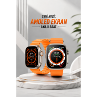 Akıllı Saat Android ve İOS Uyumlu 49 MM NFC Özelliği GPS Takibi