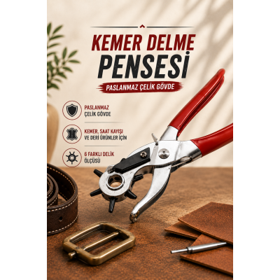 Kemer Delme Pensesi Paslanmaz Çelik Gövde