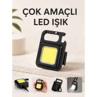 Kamp Işığı Çok Fonksiyonlu Taşınabilir Anahtarlık Kapak Açma Manyetik Özelliği