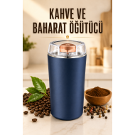 Kahve Ve Baharat Öğütücü Paslanmaz Çelik Dayanıklı Kolay Kullanım