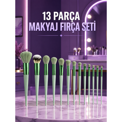 Kusursuz Makyaj İçin Yumuşak ve Dayanıklı Makyaj Fırça Seti