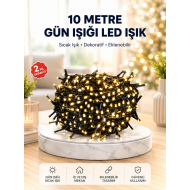 10 Metre LED Işıklı Dekoratif Parti ve Kutlama Aydınlatması