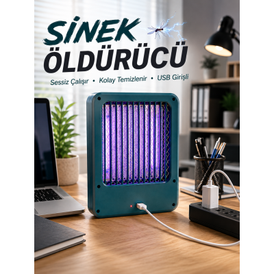 USB Girişli Uçan Böcek ve Sinek Yakalama Cihazı