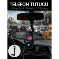 Dikiz Aynası Telefon Tutucu Katlanabilir Ayarlanabilir Araç İçi Telefon Standı