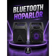 6.5 İnç Kablosuz Hoparlör Bluetooth Bağlantılı Yüksek Ses