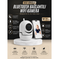 Gece Görüşlü Bebek Kamerası  Telefondan Canlı Takip Özellikli