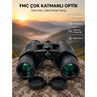 FMC Çok Katmanlı Optik Mercekli Dayanıklı Açık Hava Gözlem Dürbünü