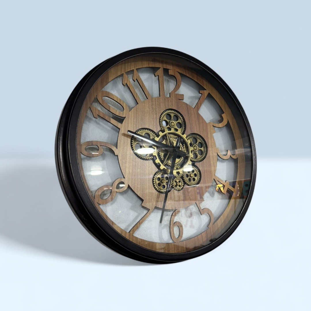 Metal Duvar Saati 50 cm Model 10