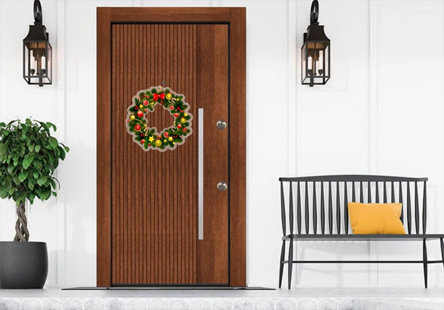 Yılbaşı Kapı Süsü Noel Süsleri