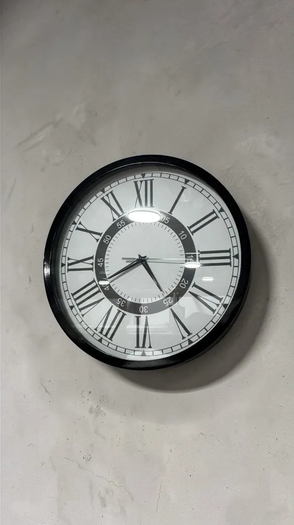 Metal Duvar Saati 40 cm Model 1