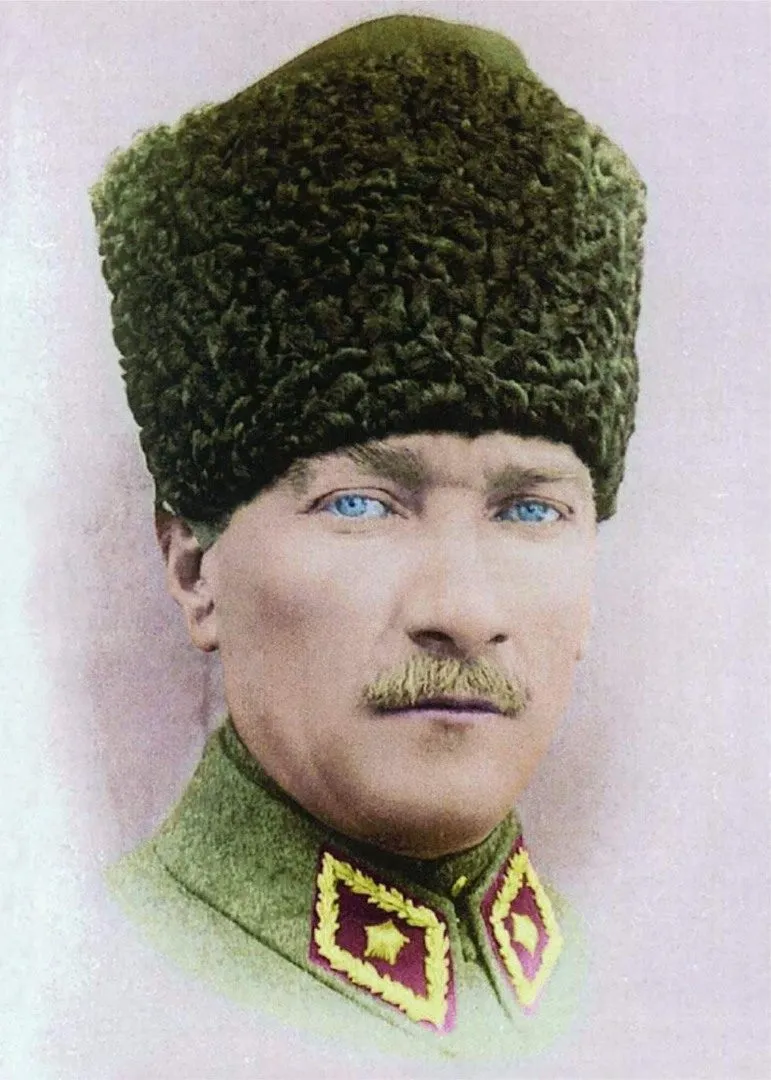 Masif Ahşap Üzeri UV Baskı ATATÜRK Portresi