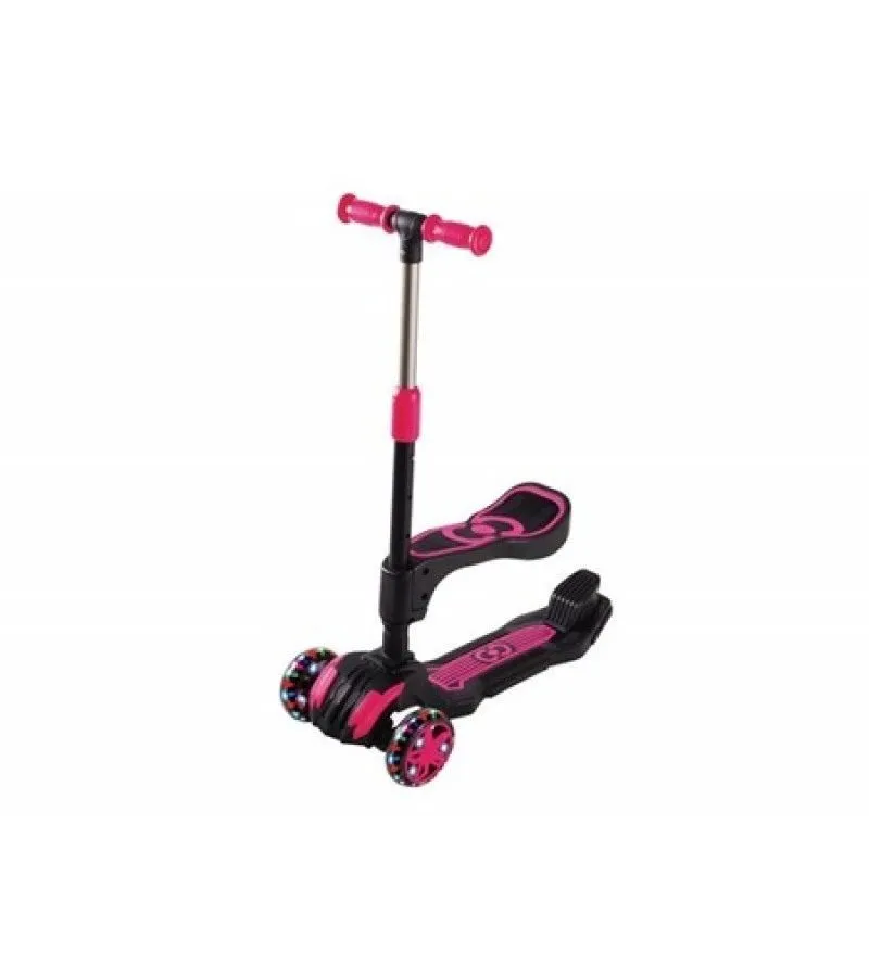 CW COMBO OTURAKLI SCOOTER PEMBE